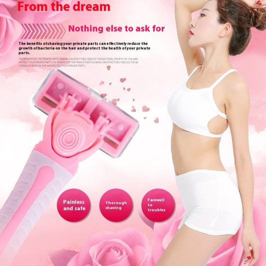 Six-layer Stainless Steel Blades Shaver Shaving