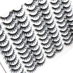 3D False Eyelashes Are Multi-layered, Realistic, Soft And Comfortable