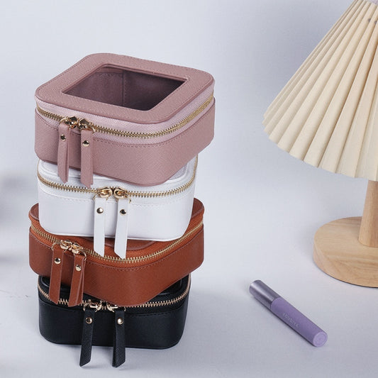 Transparent Pu Cosmetic Bag