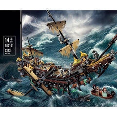 Pirates of the Caribbean Silent Mary Assembling And Inserting Building Blocks