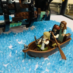 Pirates of the Caribbean Silent Mary Assembling And Inserting Building Blocks