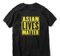 ASIAN LIVES MATTER Cross-border Unisex Cotton T-shirt