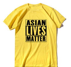 ASIAN LIVES MATTER Cross-border Unisex Cotton T-shirt