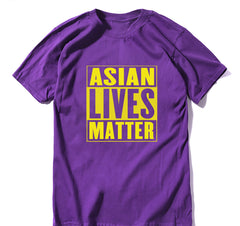 ASIAN LIVES MATTER Cross-border Unisex Cotton T-shirt