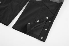 Mechanical Style Multi-pocket Cargo Pants