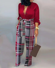 Women's Fashion Loose Large Jumpsuit