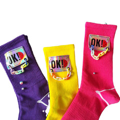 Personalized Fashion With High Socks