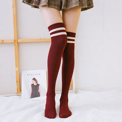 Thigh-High Fashion Socks