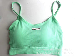 High Waist Strap Yoga Suit Women's Sports Bra