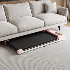 Folding Under Desk Walking Pad Treadmill With Adjustable Incline, 1-6 Km H Low Noise For Home Office, LED Display, Magnetic Remote Control, Transport Wheels Plug, Black.