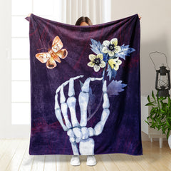 Halloween Blanket Digital Printing Flannel