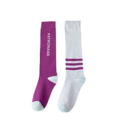 Socks Women's Calf Fashion Letters Football Fitness Socks
