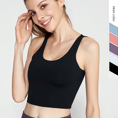 Vest fitness bra strap