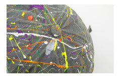 Hand-splashed Baseball With Curved Brim