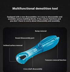 Heavy Duty Sniper Rifle Assembled Puzzle Building Blocks Toy