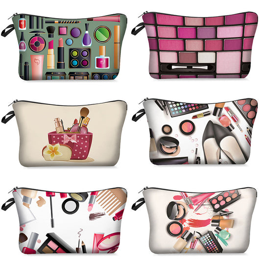 Digital Printing Makeup Cosmetics Bag