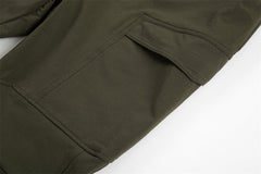 Mechanical Style Multi-pocket Cargo Pants