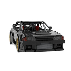 Domestic Building Blocks Technology Drift Sports Car Assembled Toys