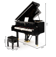 Piano Building Blocks Puzzle Large Assembly