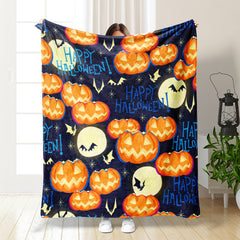 Halloween Blanket Digital Printing Flannel