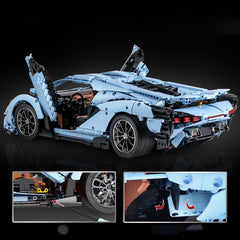 Technology Machinery Series Sports Car Assembled Building Blocks Toys