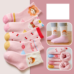 Fashion Thick Terry Socks Cartoon Casual Baby Socks