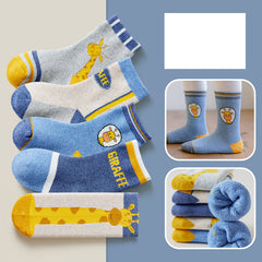 Fashion Thick Terry Socks Cartoon Casual Baby Socks