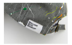 Hand-splashed Baseball With Curved Brim