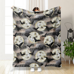 Halloween Blanket Digital Printing Flannel