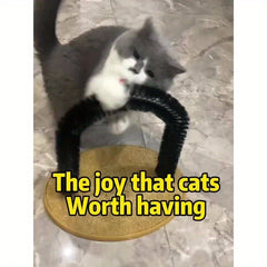 Cat Arch Self Grooming And Massage Toy, Multifunctional Cat Hair Brush Cat Scratching Toy For Cats Kittens Interactive Supply