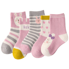Fashion Thick Terry Socks Cartoon Casual Baby Socks