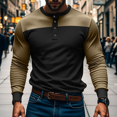 American Slim Fit Commute Henley Shirt