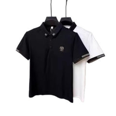 Lapel Short-sleeved T-shirt Versatile Polo Shirt Men