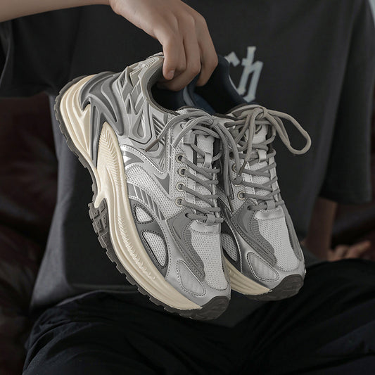 Breathable Casual Retro Sports Increased By Jogging Shoes