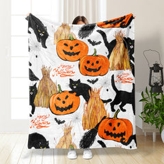 Halloween Blanket Digital Printing Flannel