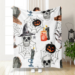 Halloween Blanket Digital Printing Flannel