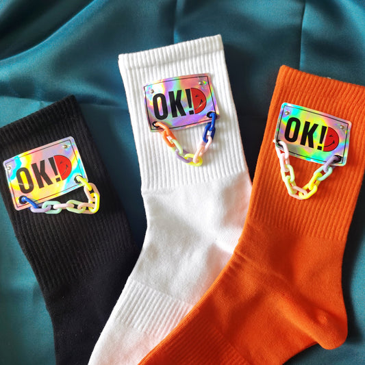 Personalized Fashion With High Socks