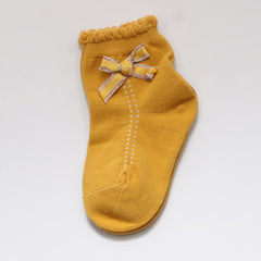 Fashion Bow Dance Socks Trendy Children's