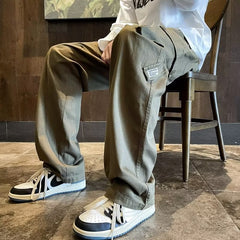 Men's Thin Multi-pocket Casual Pants