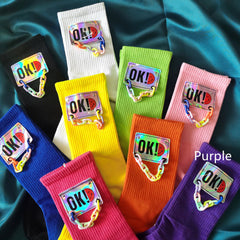 Personalized Fashion With High Socks