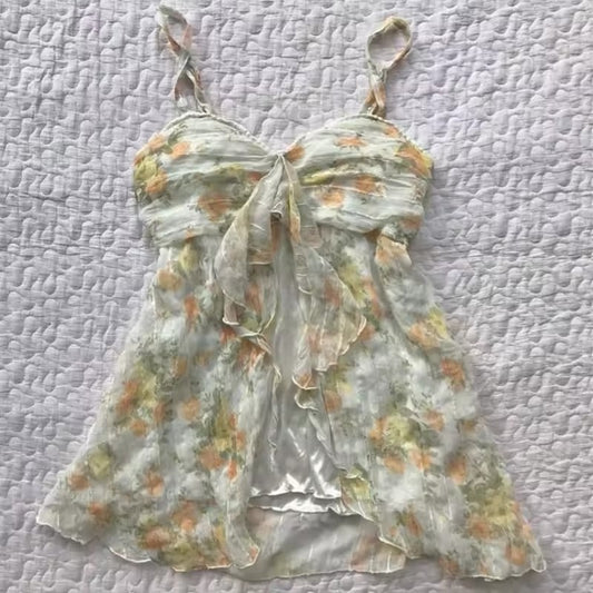 Fashion Sexy Hot Girl Striped Lace Bow Sweet Women's Fashion Clothing Sling