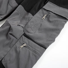 Mechanical Style Multi-pocket Cargo Pants