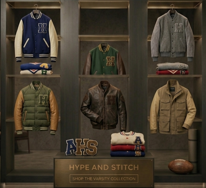 Varsity Jackets & Outerwear