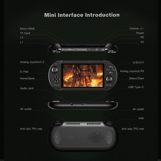 Mini Large Screen Open Source Game Machine