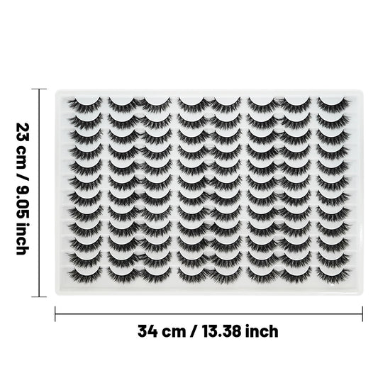 3D False Eyelashes Are Multi-layered, Realistic, Soft And Comfortable