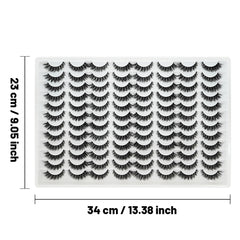 3D False Eyelashes Are Multi-layered, Realistic, Soft And Comfortable