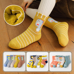 Fashion Thick Terry Socks Cartoon Casual Baby Socks