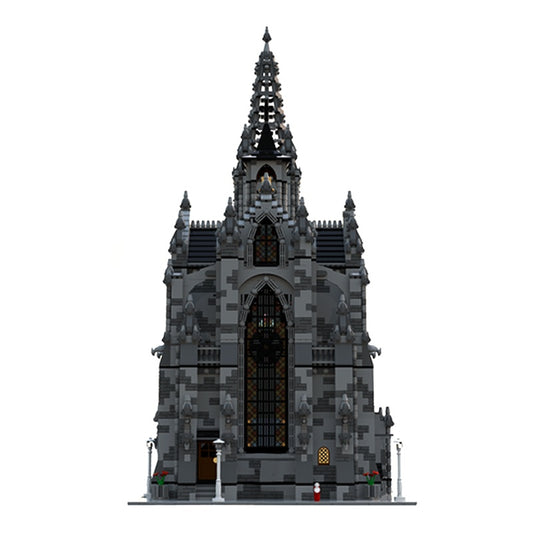 Street View Building Super Cathedral Is Compatible With Puzzle Toys