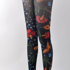 Women's Velvet Jacquard Pantyhose Fashion Socks