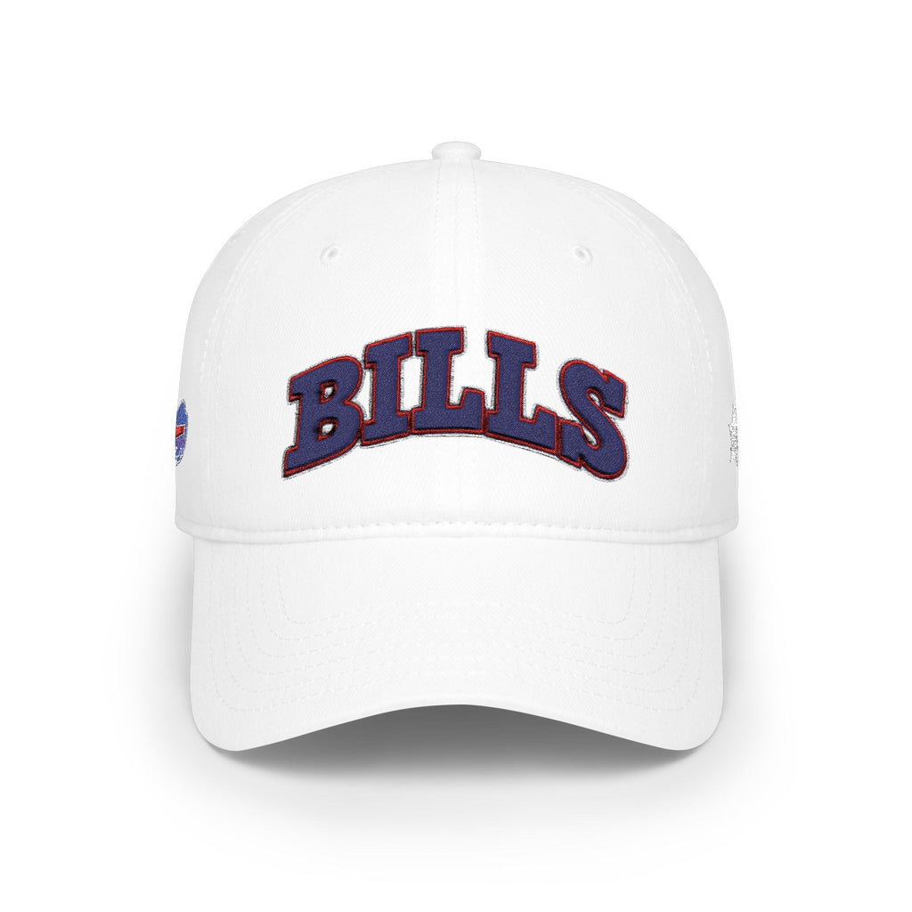 Buffalo Bills Embroidered Curved Brim Baseball Cap – Adjustable Dad Hat